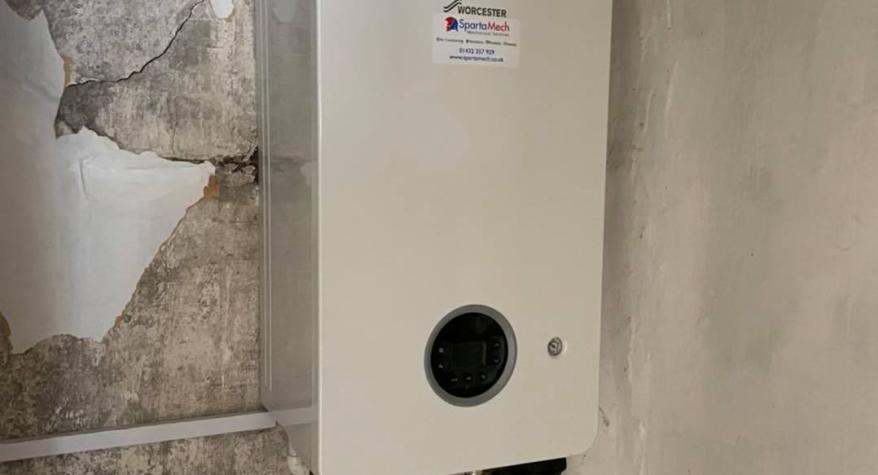 New Central Heating Boiler - Sparta Mech Mechanical Services, Hereford