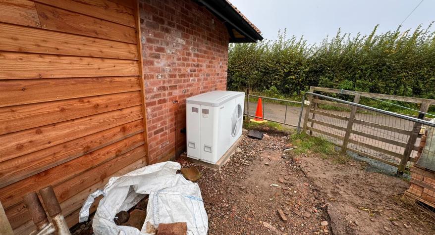 Air Source Heat Pump Installation Herefordshire - Sparta Mech